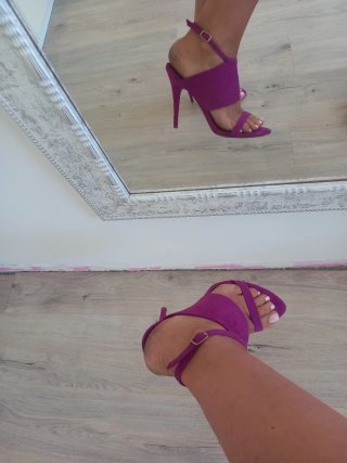Sandalias de tacón Zara
