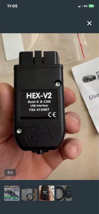 VAG COM HEX-V2 Vagcom 25.3