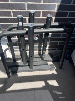 Barras paralelas y barra dominadas ajustables