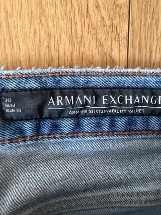 Vaqueros Armani Exchange Azules