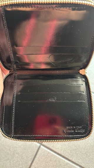 Portafoglio zip stampa animalier