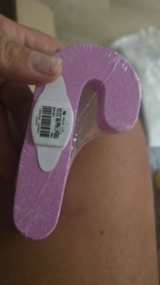 Bomba de baño forma bastón