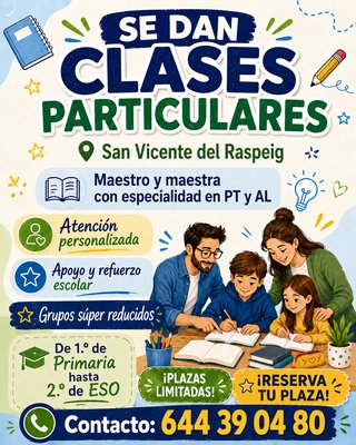 Clases particulares.