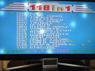 Consola clónica NES con 2 mandos y 118 juegos