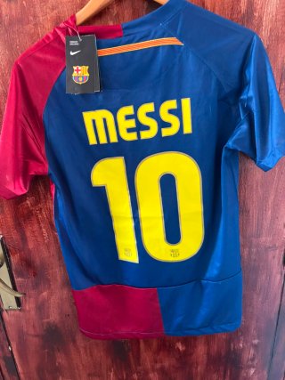 Camiseta Fútbol de messi Barcelona Final Roma 2009