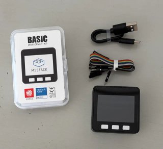 M5Stack Basic Kit K001 con cables y caja