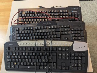 Pack 3 Teclados para ordenador