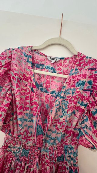 Vestido corto Anisa multicolor talla única