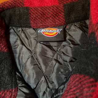 Giacca a quadri Dickies rossa e nera