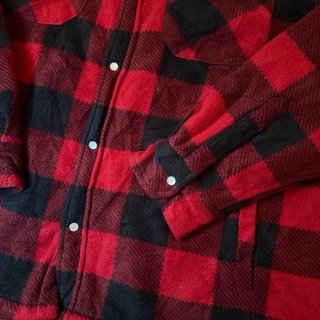 Giacca a quadri Dickies rossa e nera