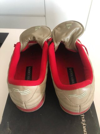 Scarpe Perry Ellis Beige/Rosso Taglia 44.5
