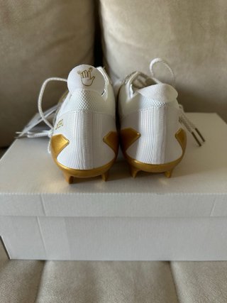 Scarpe calcio Adidas Adizero Electric Bianche Oro