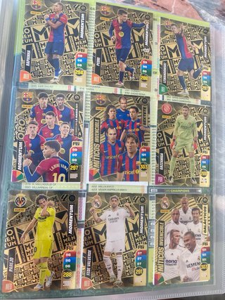Álbum cromos Adrenalyn 24-25 casi completo