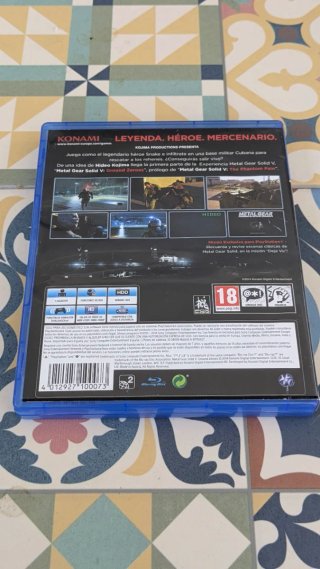 🇪🇸 Metal Gear Solid V Ground Zeroes PS4