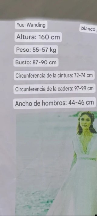 Vestido de Novia Blanco Encaje Manga Larga