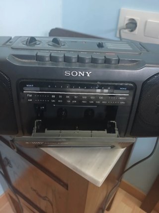 Radio Sony Boombox Cassette CD