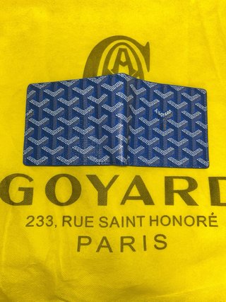 Cartera Goyard Paris Azul
