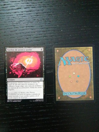 Carta Magic Sueños de acero y aceite BRO