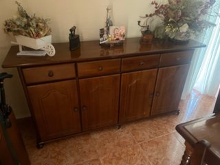 Mueble Comedor Madera Maciza Artesanal