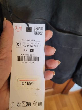 Cazadora Zara Piel Marrón TXL Nueva