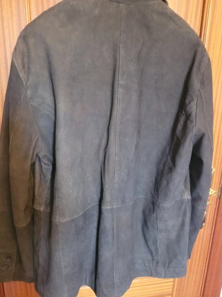 Cazadora Zara Piel Marrón TXL Nueva