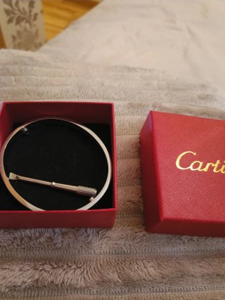 Pulsera Cartier Plata
