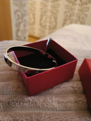 Pulsera Cartier Plata