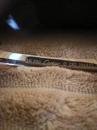 Pulsera Cartier Plata