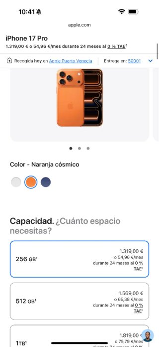 IPHONE 17 PRO 256GB//NUEVO!! //GARANZIA!! CAMBIO!