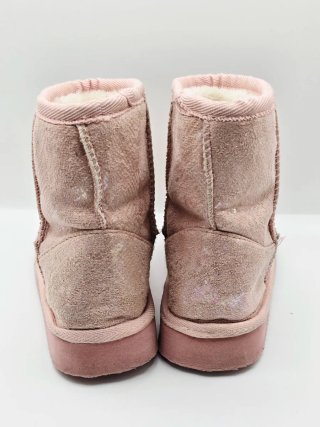 Pack de botas rosas y grises para niña talla 28