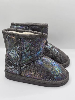 Pack de botas rosas y grises para niña talla 28