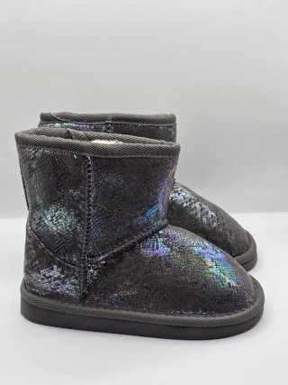 Pack de botas rosas y grises para niña talla 28