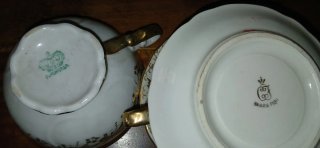Set Tazze da Tè con Zuccheriera e Lattiera