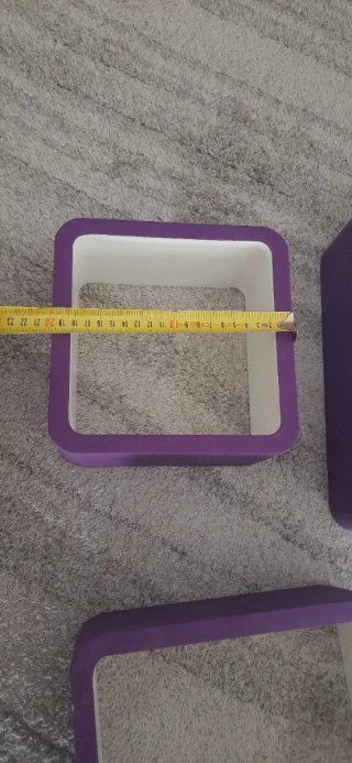 Set di scaffali cubici