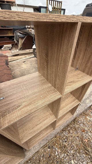 Estanterías modulares de madera