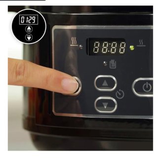 Olla de cocción lenta Crock-Pot USADA DOS VECES