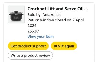 Olla de cocción lenta Crock-Pot USADA DOS VECES