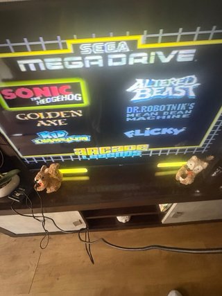 Console Sega Mega Drive con controller