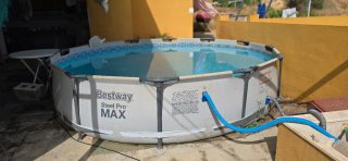 Piscina desmontable redonda de 3,60m de diámetro