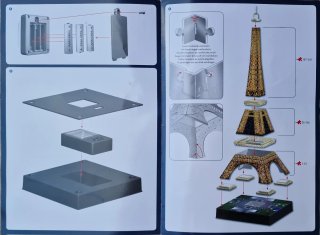 Puzzle 3D Torre Eiffel Ravensburger Night Edition