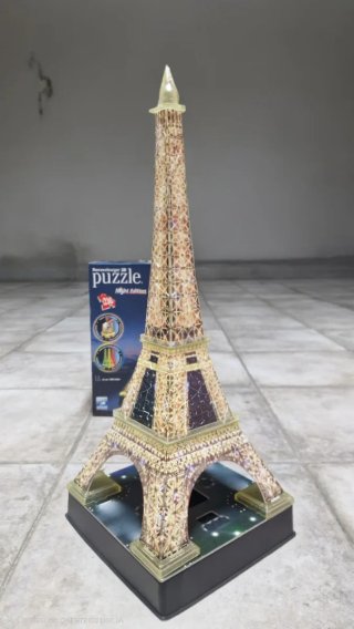 Puzzle 3D Torre Eiffel Ravensburger Night Edition