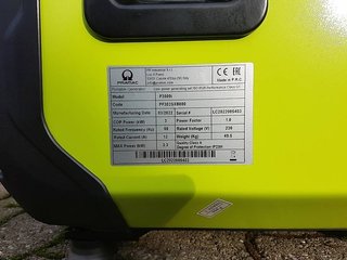 Pramac P3500i Generador Eléctrico