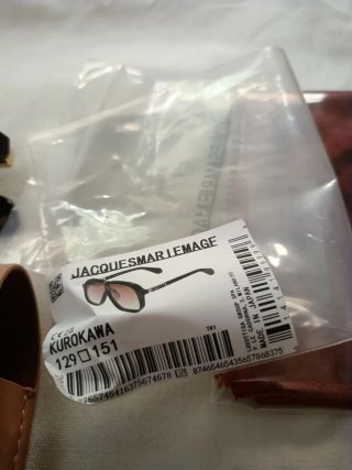 Gafas de sol Jacques Marie Mage Negras/Marrones