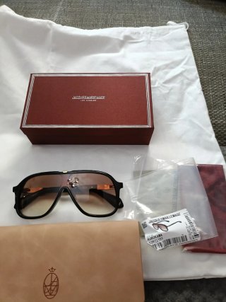Gafas de sol Jacques Marie Mage Negras/Marrones