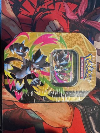 Pokémon TCG Mega Forces Tin Español