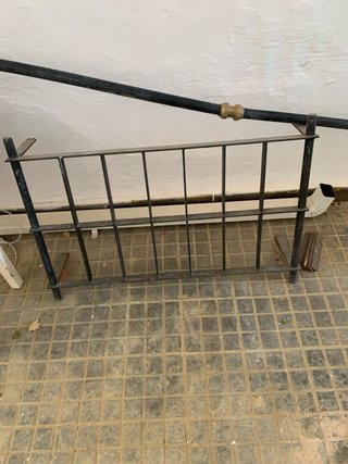 Reja de hierro maciza