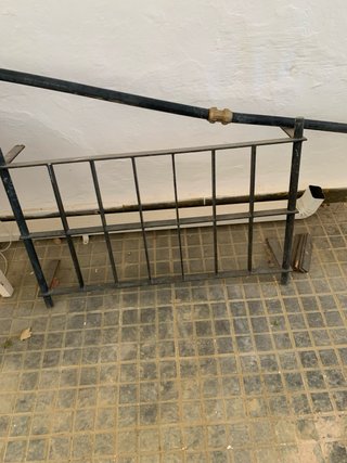 Reja de hierro maciza