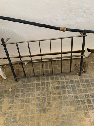 Reja de hierro maciza
