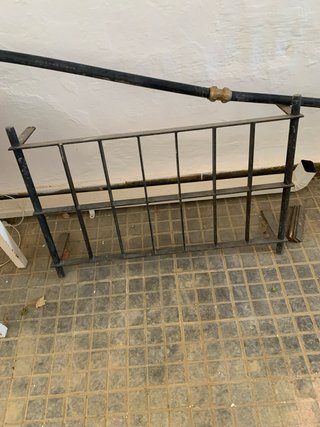 Reja de hierro maciza