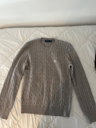 Polo Ralph Lauren Jersey Gris Talla M